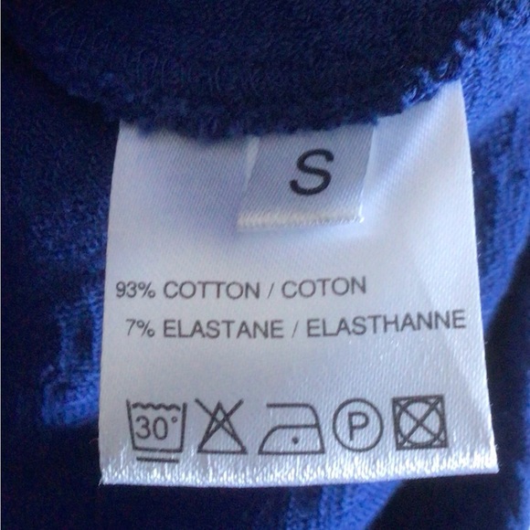 Ganni Anthropologie -  Lousa Shift Dress with Textured Cotton Stretch in… - Picture 6 of 6